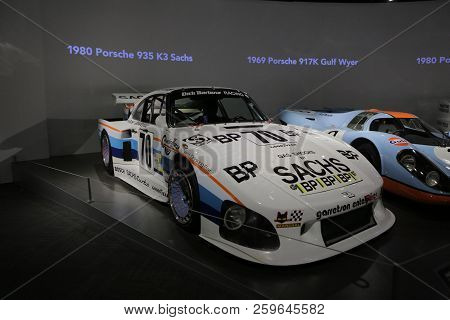 Las-vegas, Usa, September 2018 1980 Porsche 935 K3 Sachs Racing Car Moby Dick