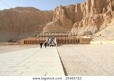 Deir El-Bahari, Luxor, Egito.