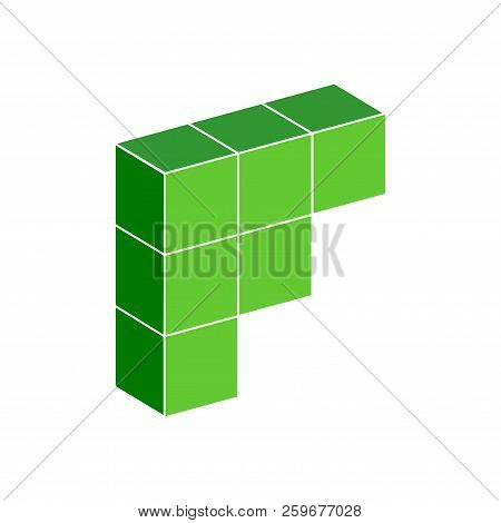 F Logo Vector Symbol. Letter F Logo Symbol Design Isolated On White Background.