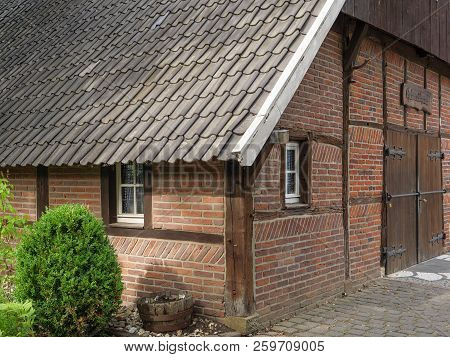 the small village of weseke in the german muensterland
