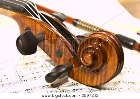 Violin Scroll