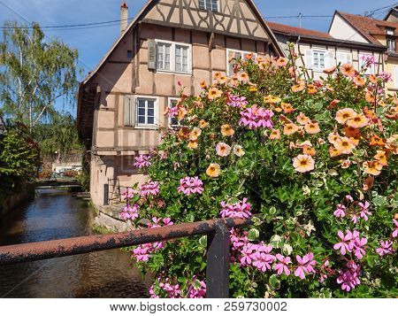 the City of wissembourg in the French alsace