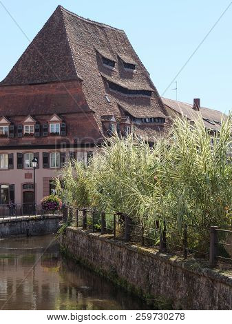 the City of wissembourg in the French alsace