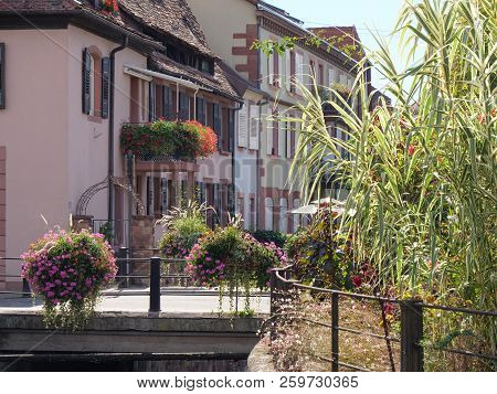 the City of wissembourg in the French alsace