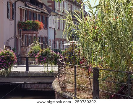 the City of wissembourg in the French alsace