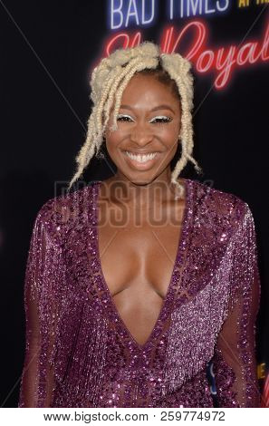 LOS ANGELES - SEP 22:  Cynthia Erivo at the 