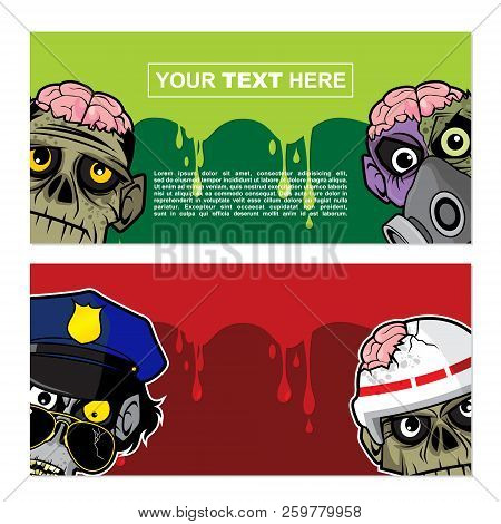 Design Templates For Posters And Backgrounds With Halloween Themes - Banner Design