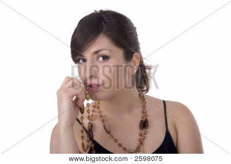 Donna in posa
