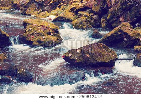 Wild River Doubrava, Autumn Landscape