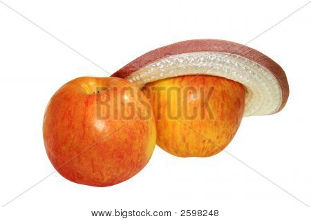 Apple In Hut.