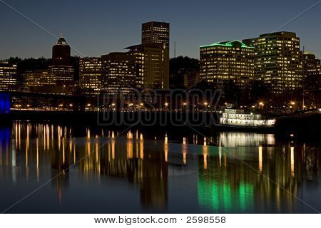 Portland w stanie Oregon wybrzeże