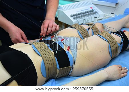Myostimulation. Hardware Cosmetology. Body Care. Non Surgical Body Sculpting. Anti-cellulite And Ant