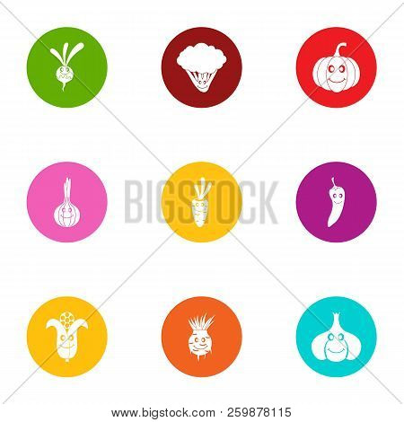 Ecological Friendly Icons Set. Flat Set Of 9 Ecological Friendly Vector Icons For Web Isolated On Wh