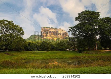 Sigiriya Or Sinhagiri Is An Ancient Rock Fortress In Sri Lanka