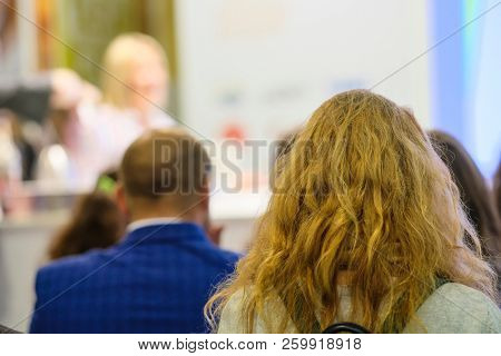 People on a conference