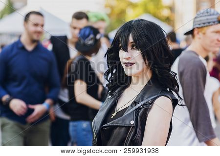 September 22, 2018 Kiev, Ukraine, Art Plant Platform. Festival Of Modern Pop Culture Comic Con,