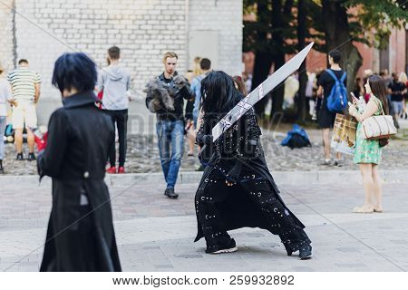 September 22, 2018 Kiev, Ukraine, Art Plant Platform. Festival Of Modern Pop Culture Comic Con.