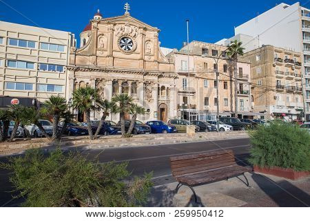 City Streets And Urban View. Cars, Boats, Peoples And Architecture. Travel Photo 2018.