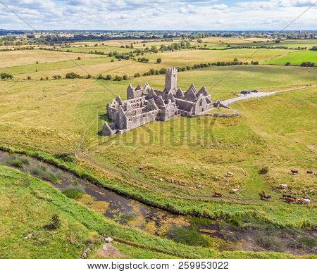 Founded In 1351 And Situated Near Headford In County Galway, Ross Errilly Friary Is One Of The Best-