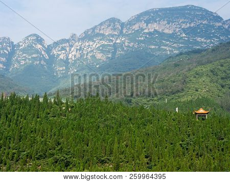 Sacred Taoist Songshan Mountains In Henan Province, China