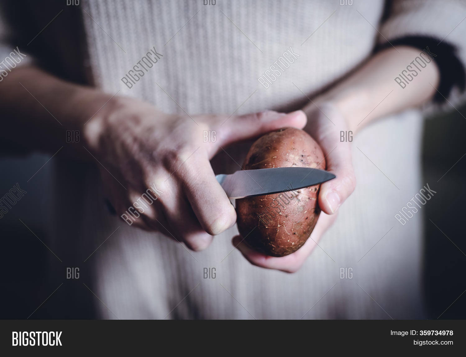 Cooking Hands Cutting Image & Photo (Free Trial) Bigstock