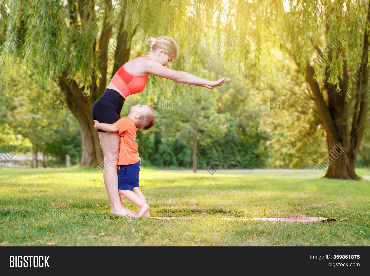 Family Summer Outdoor Image Photo Free Trial Bigstock