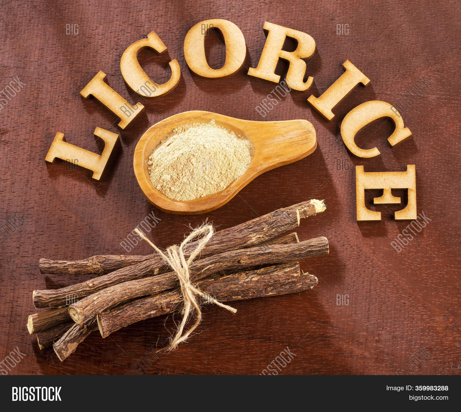 Licorice Powder Roots Image & Photo (Free Trial) Bigstock