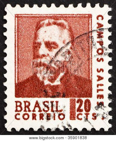 Postimerkki Brasilia 1967 Campos myynti, puheenjohtaja