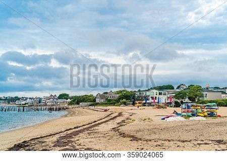Provincetown Massachusetts August 21, 2019 At The End Of Cape Cod Provincetown Has A Large Gay Popul