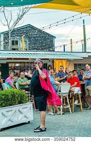 Provincetown Massachusetts August 21, 2019 At The End Of Cape Cod Provincetown Has A Large Gay Popul