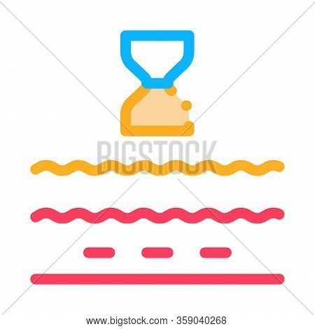 Anti-aging Cream Action Icon Vector. Anti-aging Cream Action Sign. Color Contour Symbol Illustration
