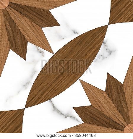 Floor Wood Tile, Vintage Ornament.decorative Pattern.tile Mosaic.wooden Texture.
