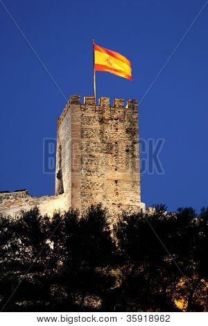 Castillo De Sohail w Fuegirola, Hiszpania