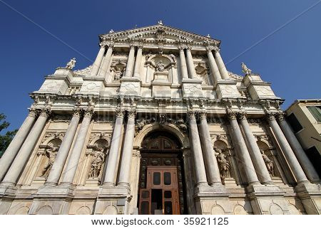 Scalzi Church (Chiesa degli Scalzi) in Venice, Italy