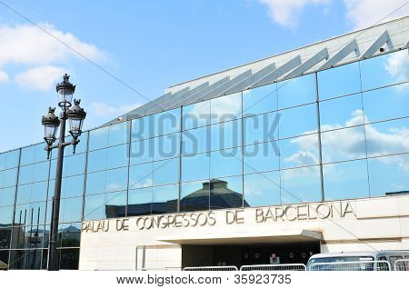 Palác kongresu v Barceloně, Španělsko