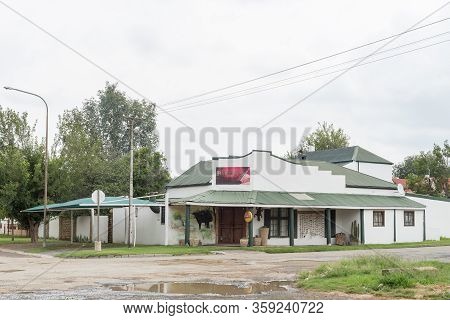 Senekal, South Africa - March 1, 2020: A Street Scene, With The Buffels Pub And Grill, In Senekal In