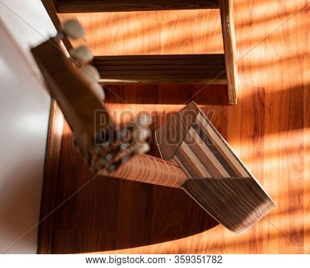 Custom Design Flat Lavta For Turkish Maqam Music