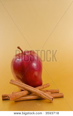 Apple med kanel