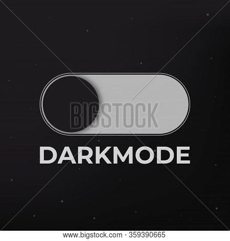 Dark Mode On Off Vector Concept . Night Mode.