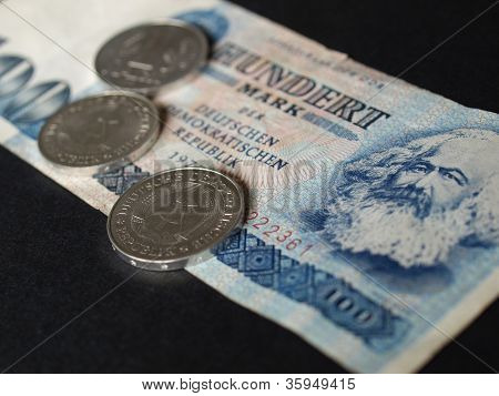 DDR-banknote