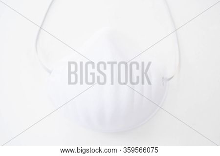 Personal Protective Equipment N95 With Protec Coronavirus Or Covid-19 Virus.