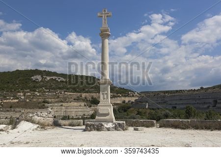 Monument To The Holy Martyr Clement On The Plateau Of The Monastery Rock In Inkerman, Sevastopol, Cr
