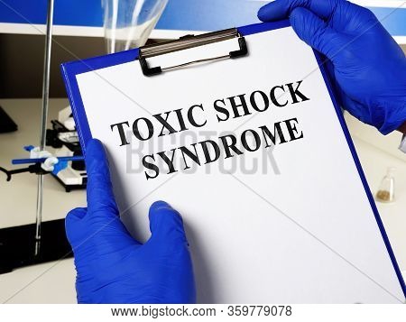 Diagnosistoxic Shock Syndrome Tss On The Medical Form.