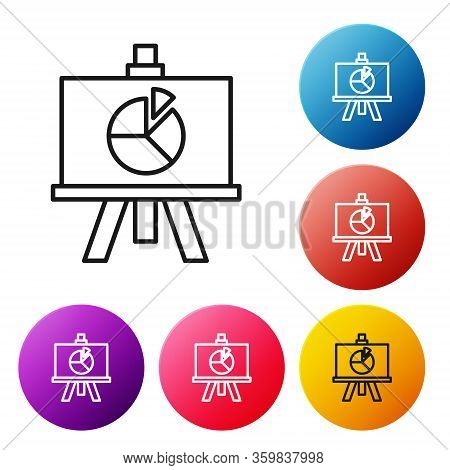 Black Line Xyz Coordinate System Icon Isolated On White Background. Xyz Axis For Graph Statistics Di