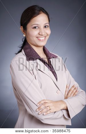 若いインド ビジネスの女性