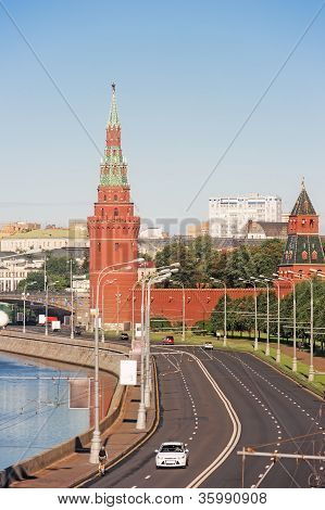 Embankment of the Moscow Kremlin