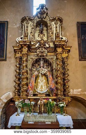Cordoba, Spain - November 02, 2019: San Lorenzo Church In Cordoba, Andalusia, Spain. It Was Built Be