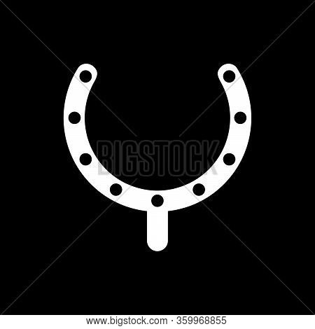Initial Letter Y Logo Template With Modern Horsesoe Symbol In Flat Design Monogram Illustration