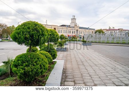 Poti, Georgia - 05 April, 2020: Historic Town Of Poti