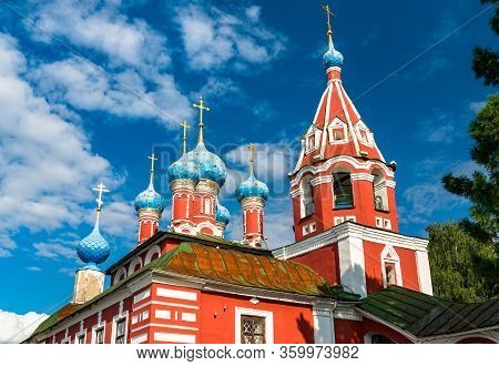 Church Of Prince Dmitry On The Blood In Uglich, The Golden Ring Of Russia